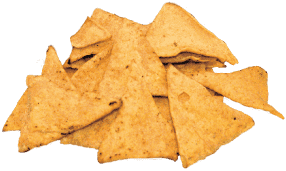 Tostadas triagulares